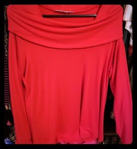 Beautiful Red Dressy long sleeve shirt!!